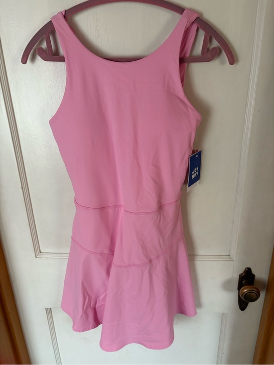 JoyLab Dresses & Skirts - JoyLab Pink Scalloped Sports Bra